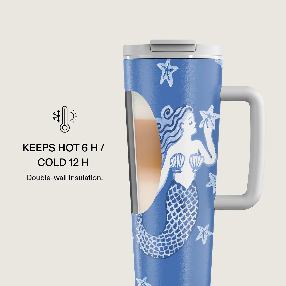Salty Kiss - EasyGrip Travel Mug - Image 4