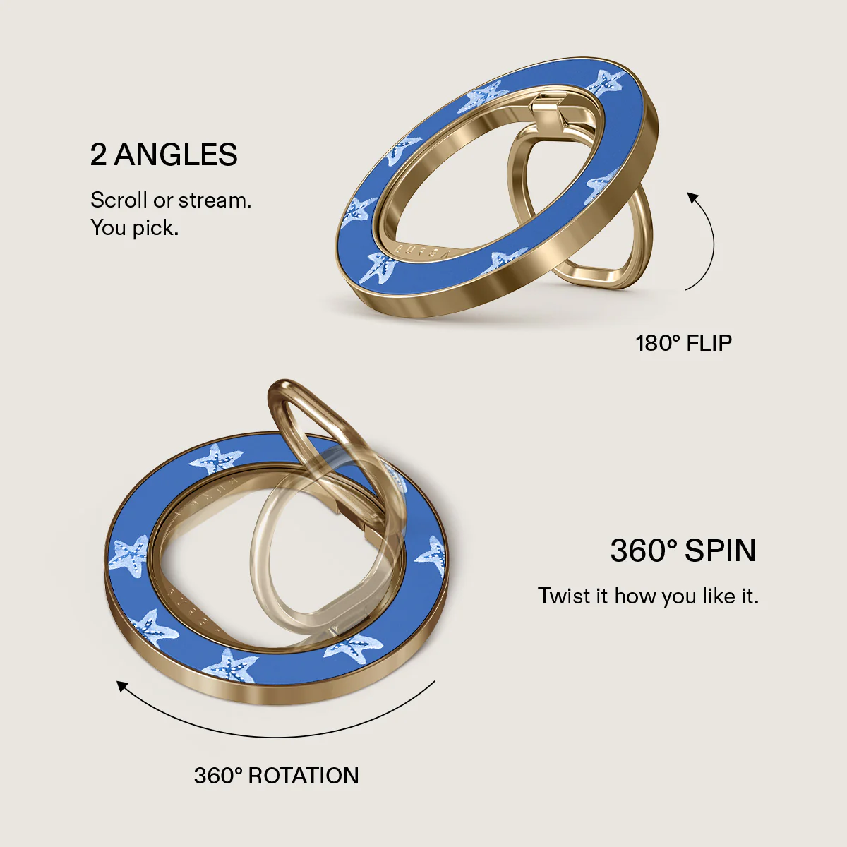 Salty Kiss - Magnetic Ring Holder - Image 7
