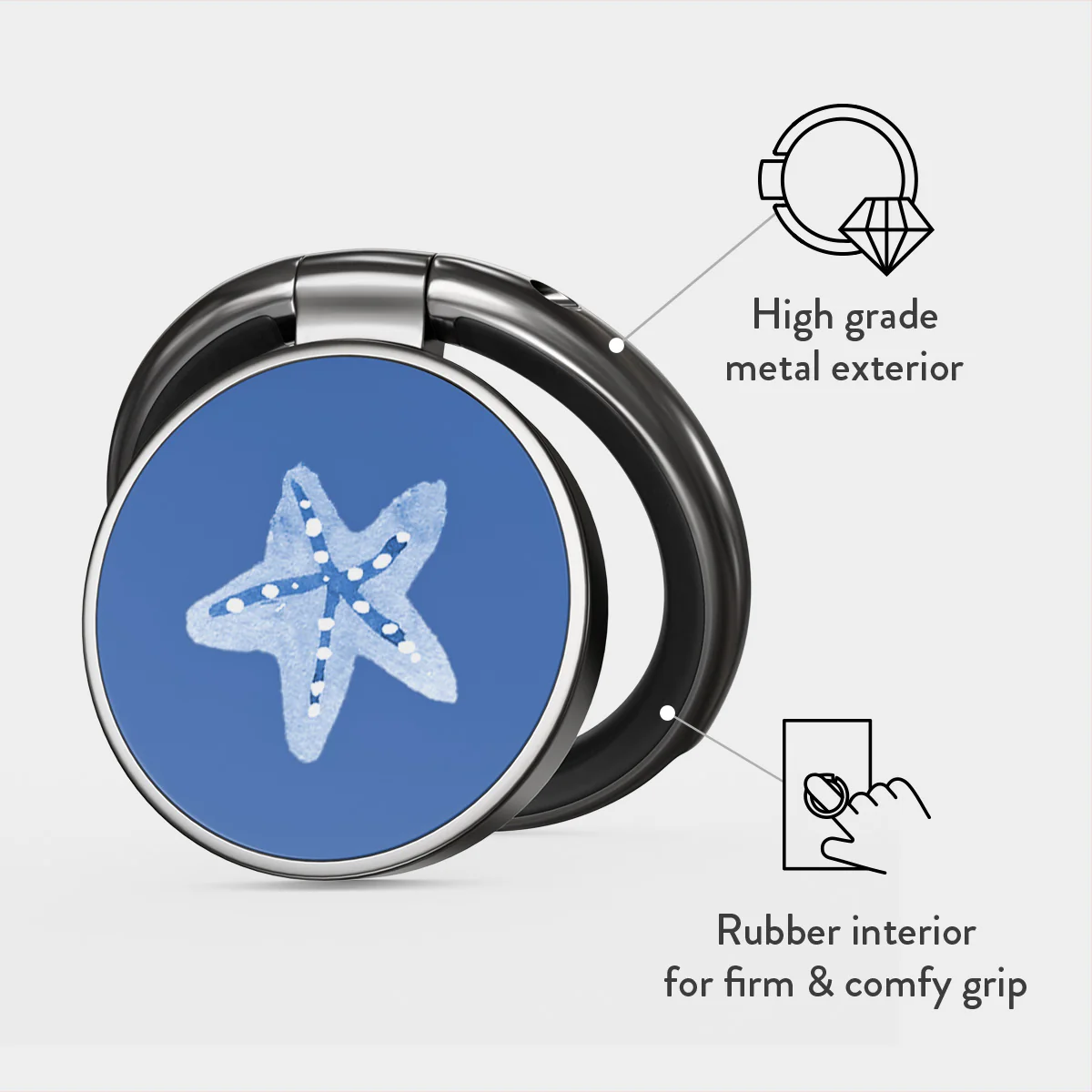 Salty Kiss - Adhesive Ring Holder - Image 2