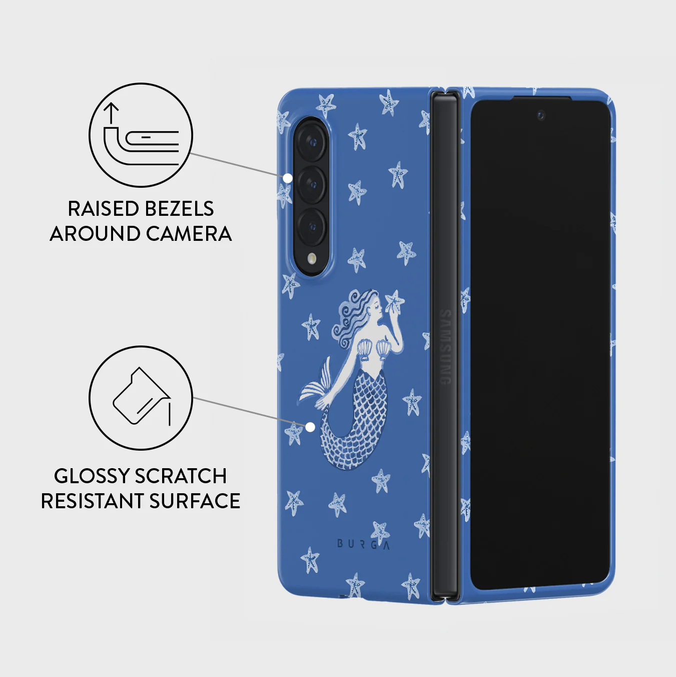 Salty Kiss - Samsung Galaxy Z Fold 3 Case - Image 3