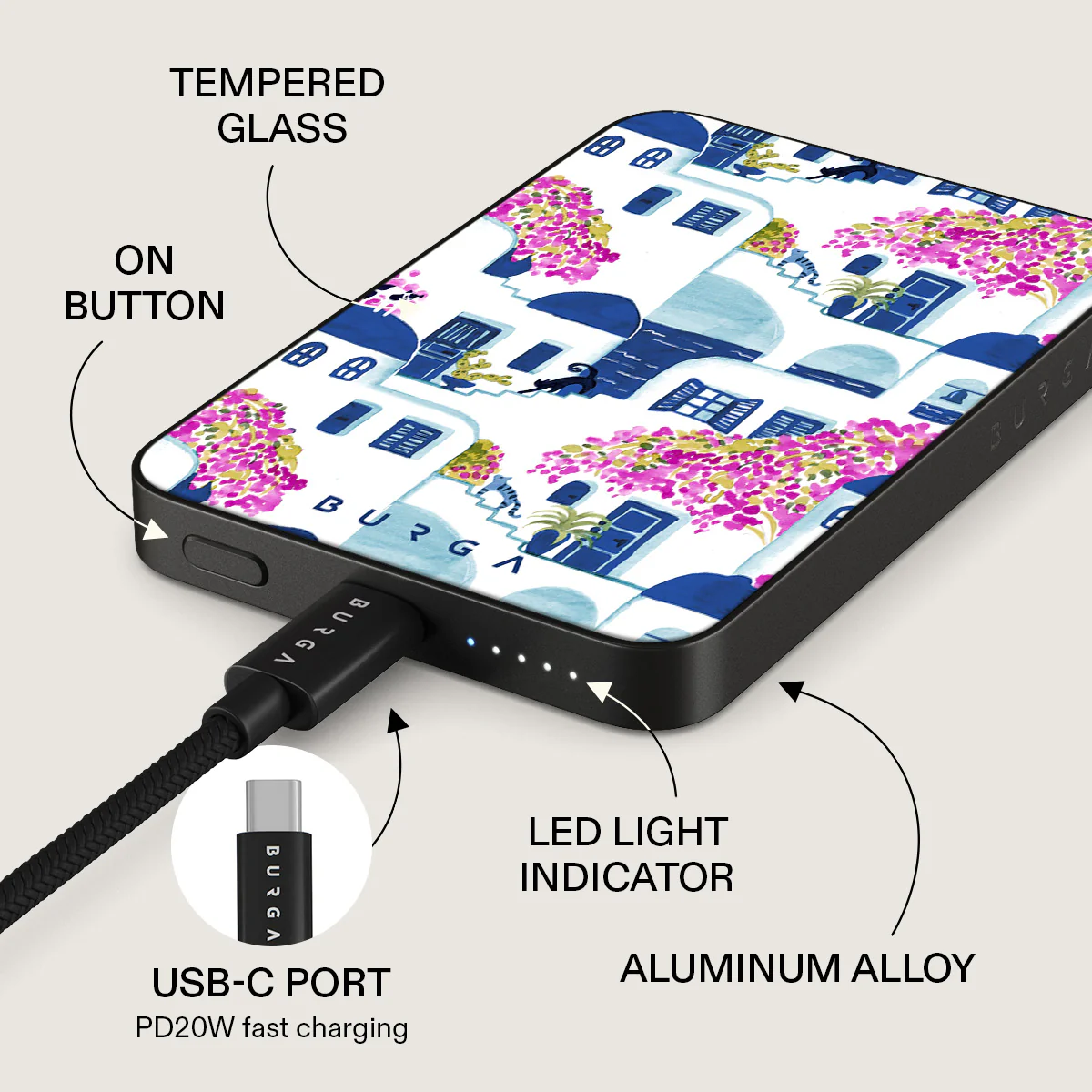 Santorini - Magnetic Power Bank - Image 5