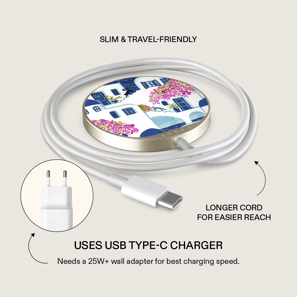 Santorini - Magnetic Wireless Charger - Image 3