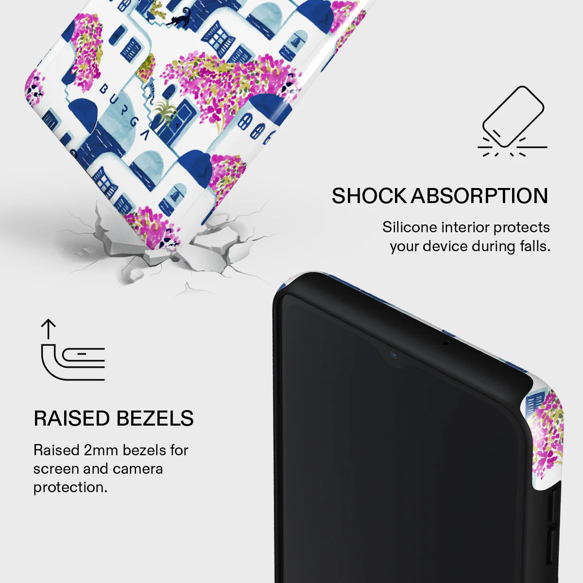 Santorini - Samsung Galaxy A12 4G Case - Image 4