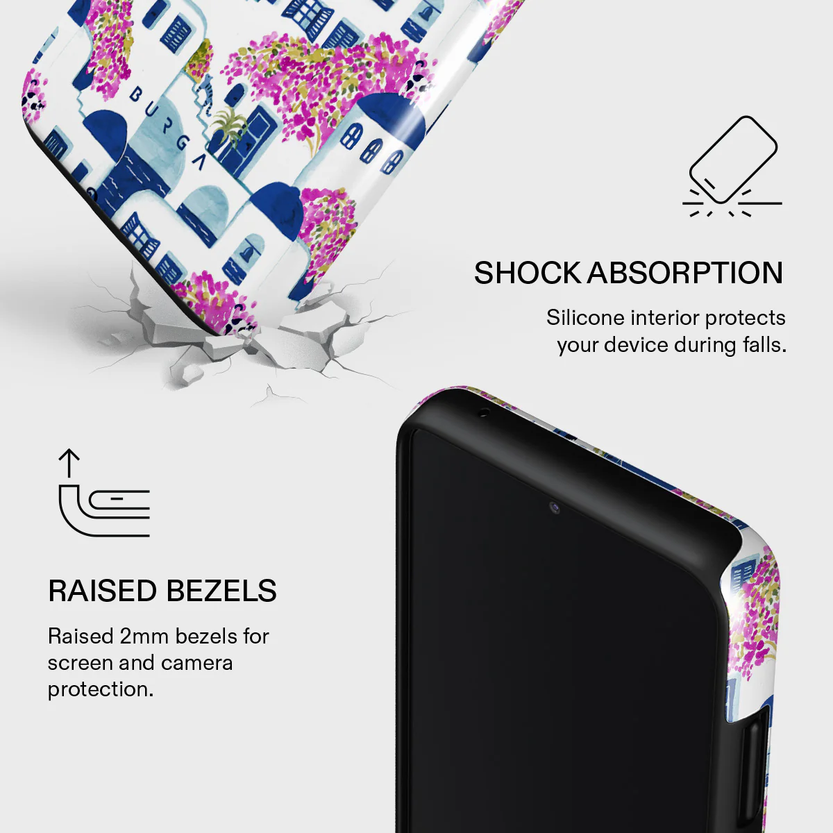 Santorini - Samsung Galaxy A22 5G Case - Image 4
