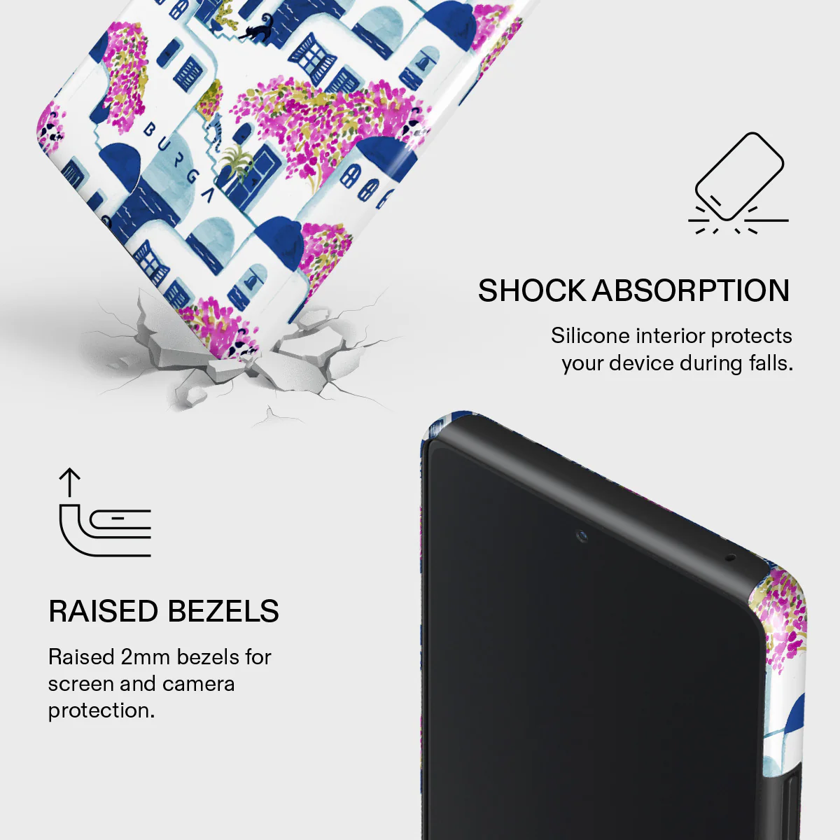 Santorini - Samsung Galaxy A72 4G / 5G Case - Image 8
