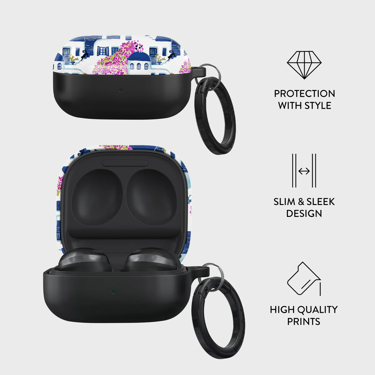 Santorini - Samsung Galaxy Buds Pro Case - Image 4