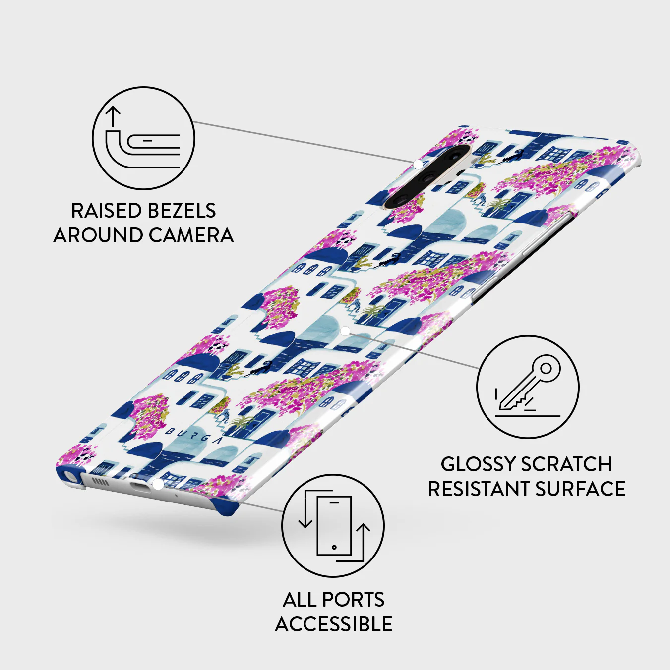 Santorini - Samsung Galaxy Note 10 Plus Case - Image 3