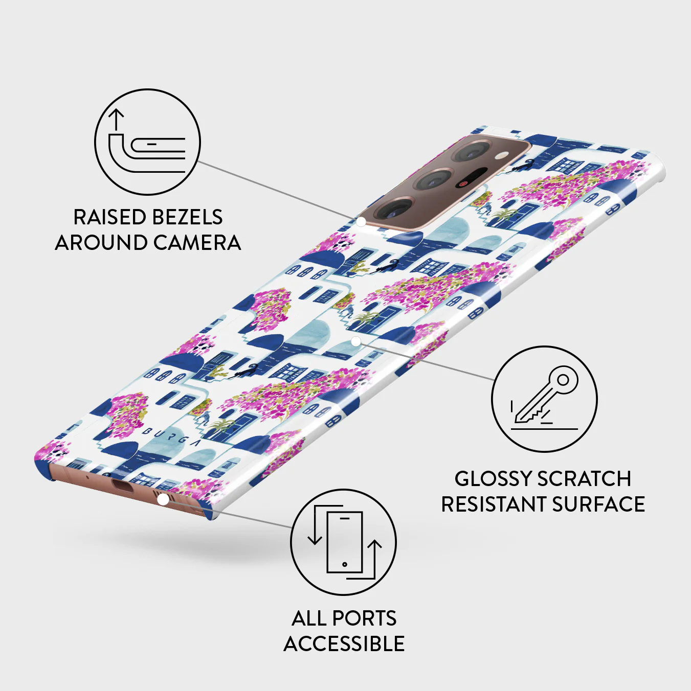 Santorini - Samsung Galaxy Note 20 Ultra 4G / 5G Case - Image 3