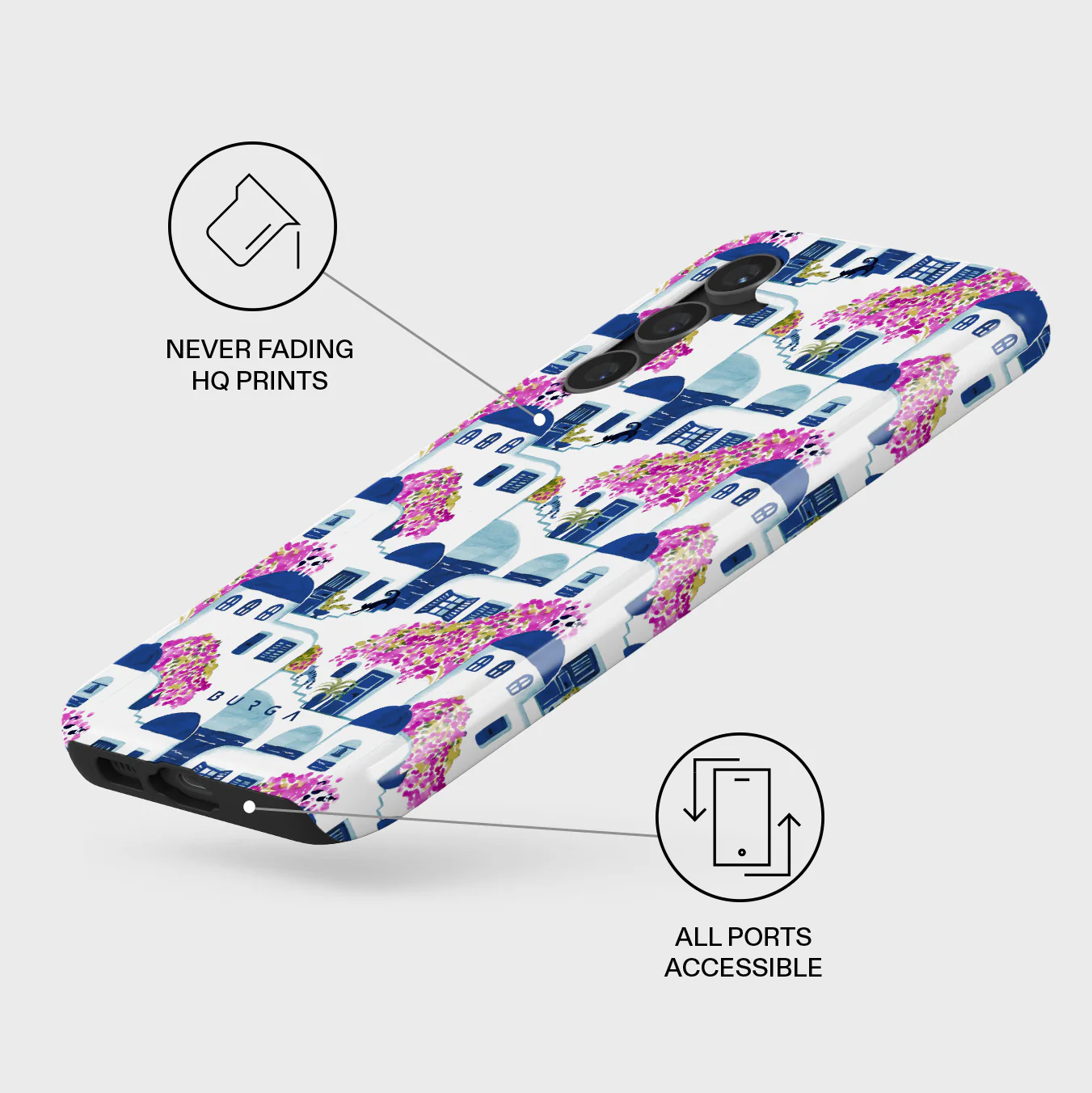 Santorini - Samsung Galaxy S23 FE Case - Image 3