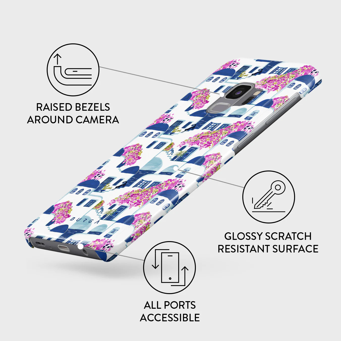 Santorini - Samsung Galaxy S9 Case - Image 3