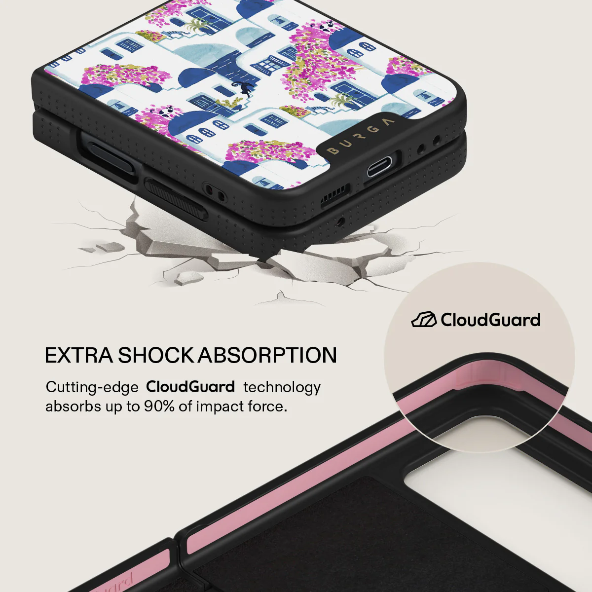 Santorini - Samsung Galaxy Z Flip 4 Case - Image 16
