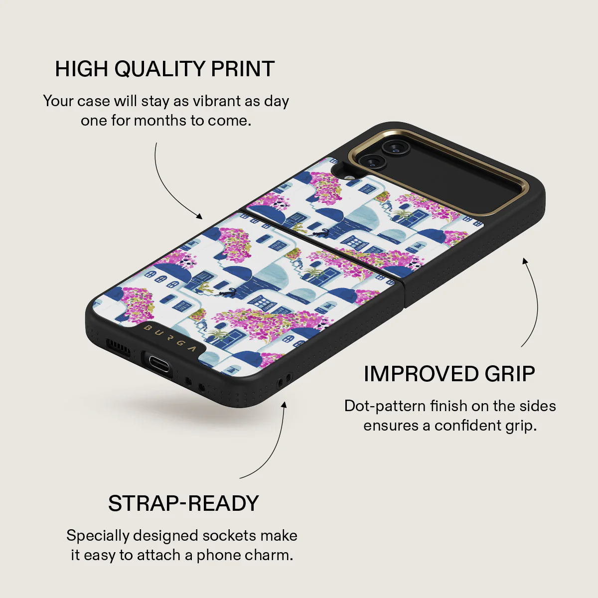 Santorini - Samsung Galaxy Z Flip 4 Case - Image 18