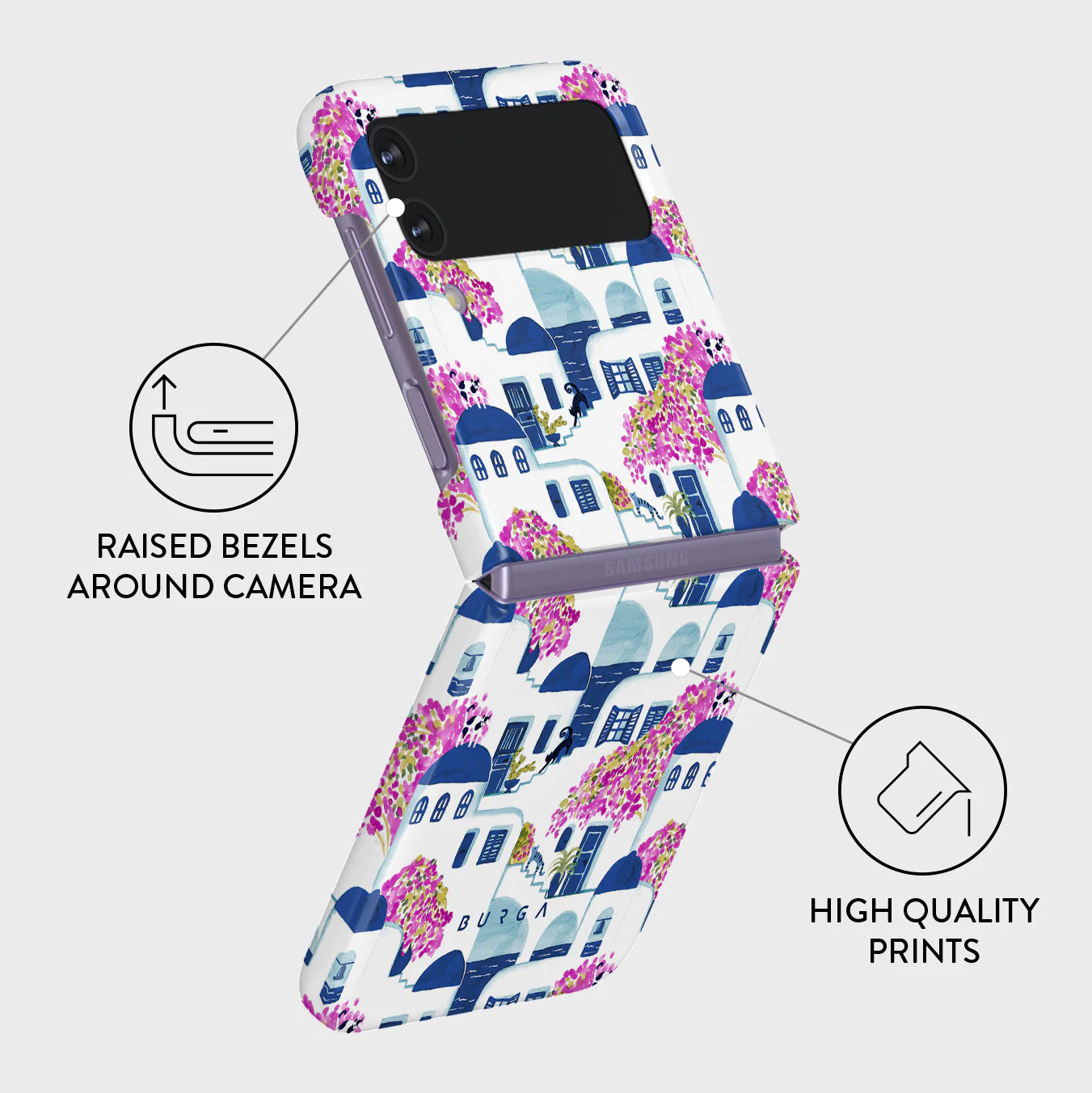 Santorini - Samsung Galaxy Z Flip 4 Case - Image 3
