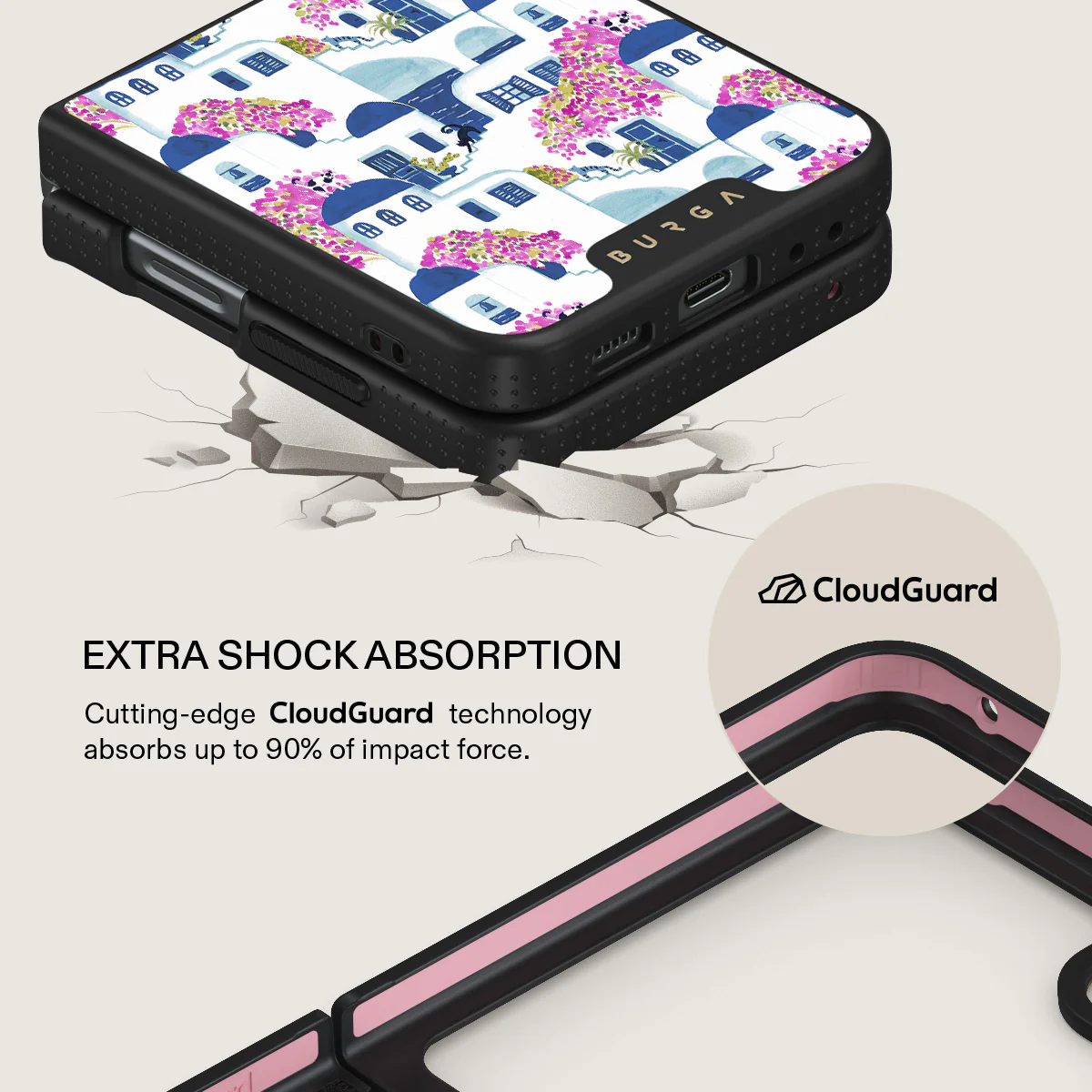 Santorini - Samsung Galaxy Z Flip 5 Case - Image 10