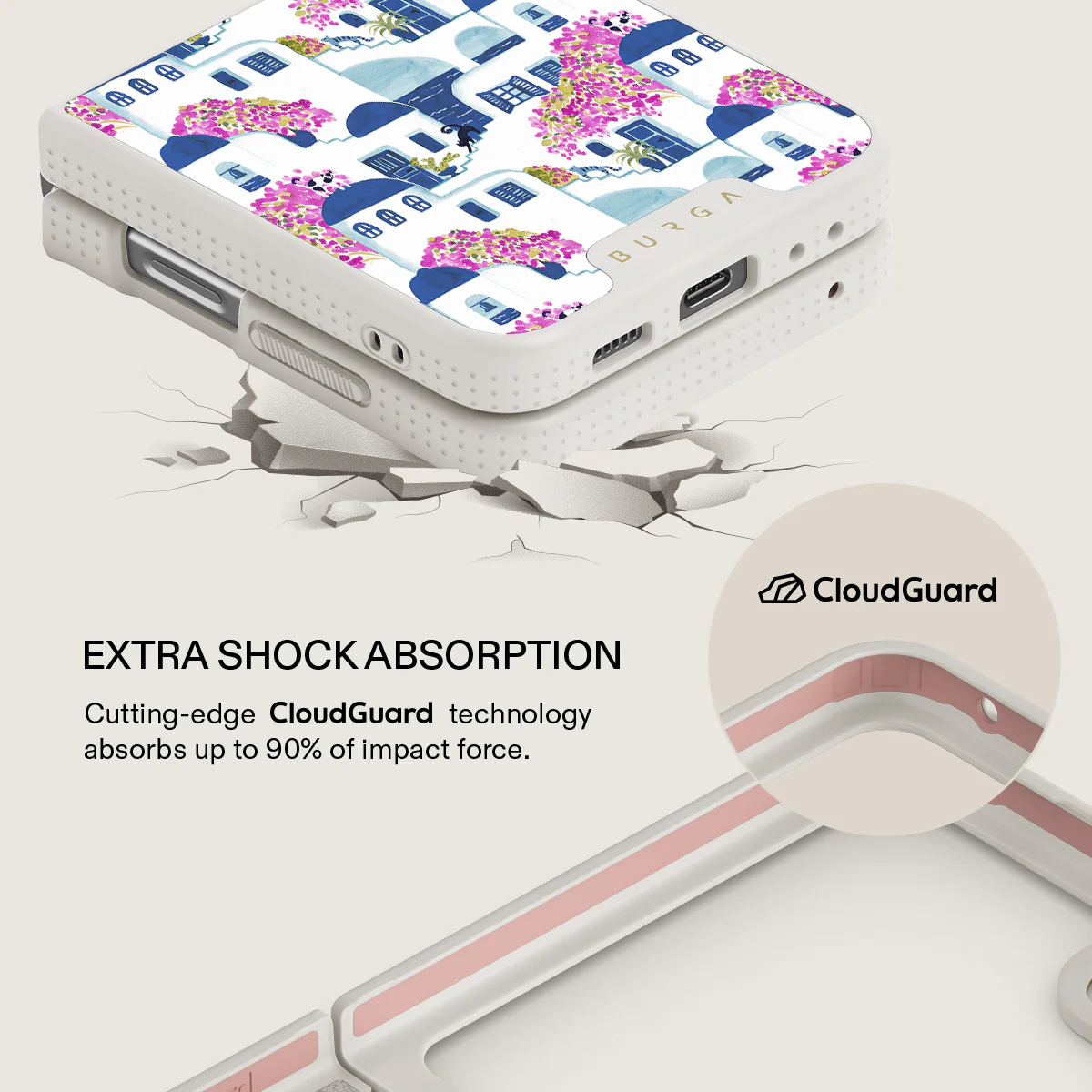 Santorini - Samsung Galaxy Z Flip 5 Case - Image 24