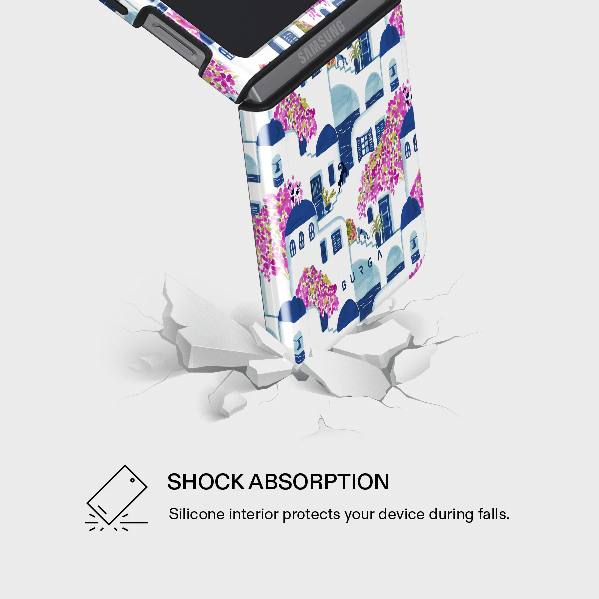 Santorini - Samsung Galaxy Z Flip 5 Case - Image 4