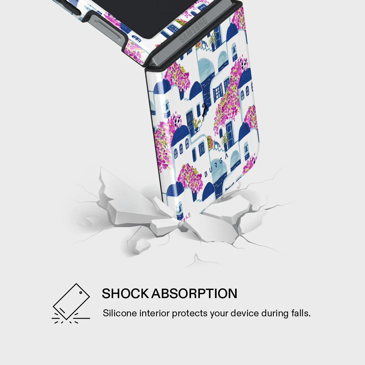 Santorini - Samsung Galaxy Z Flip 6 Case - Image 4