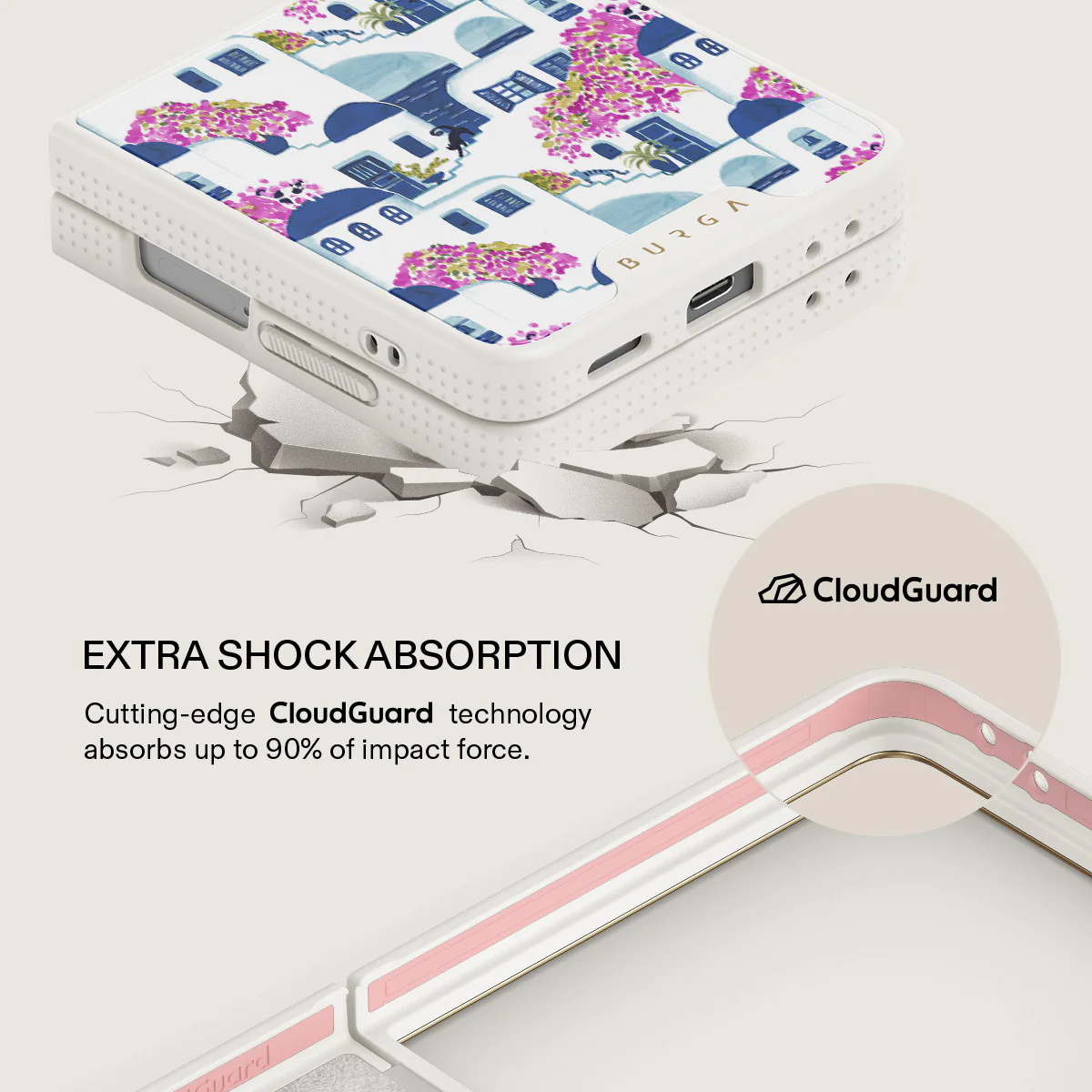 Santorini - Samsung Galaxy Z Flip 7 Case - Image 21
