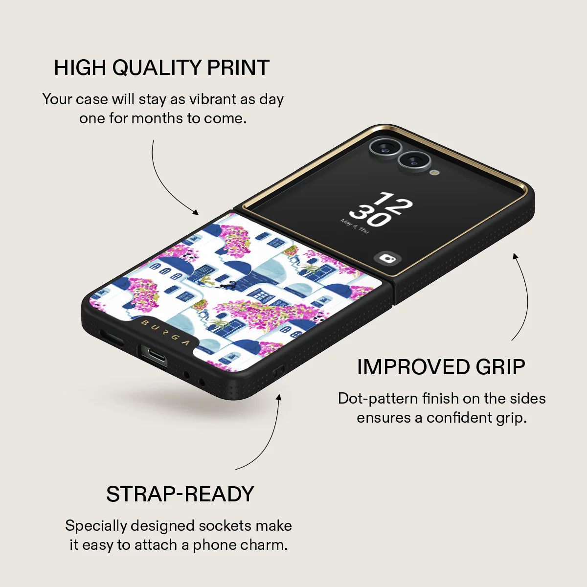 Santorini - Samsung Galaxy Z Flip 7 Case - Image 9
