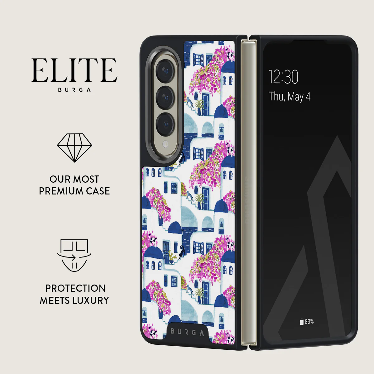 Santorini - Samsung Galaxy Z Fold 4 Case - Image 14