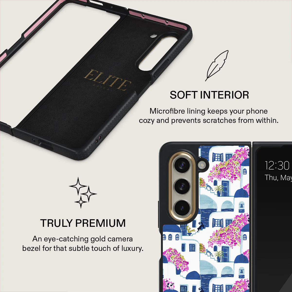 Santorini - Samsung Galaxy Z Fold 5 Case - Image 6