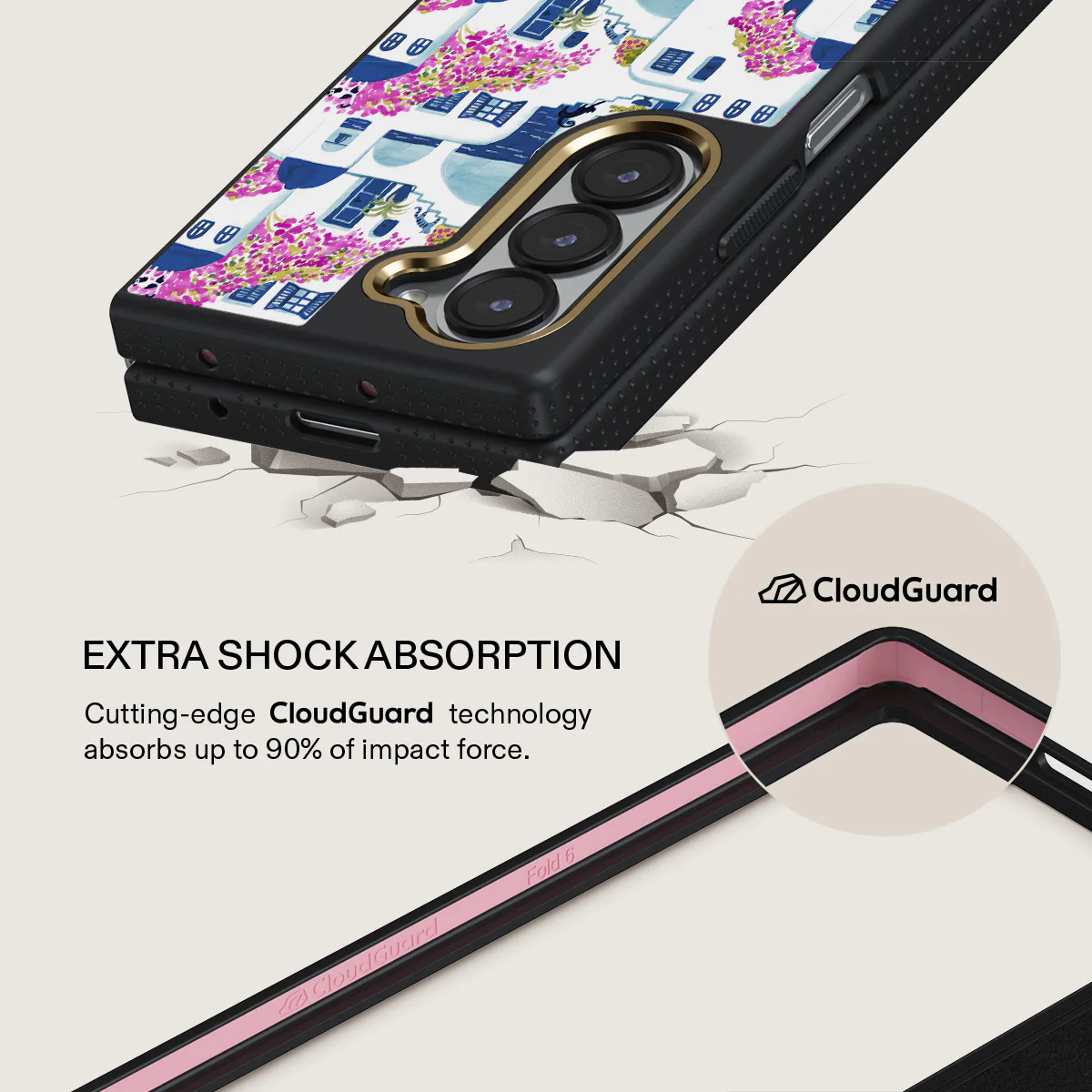 Santorini - Samsung Galaxy Z Fold 6 Case - Image 3