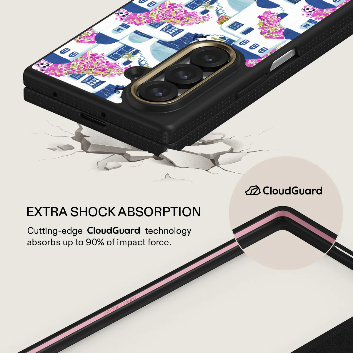 Santorini - Samsung Galaxy Z Fold 7 Case - Image 3