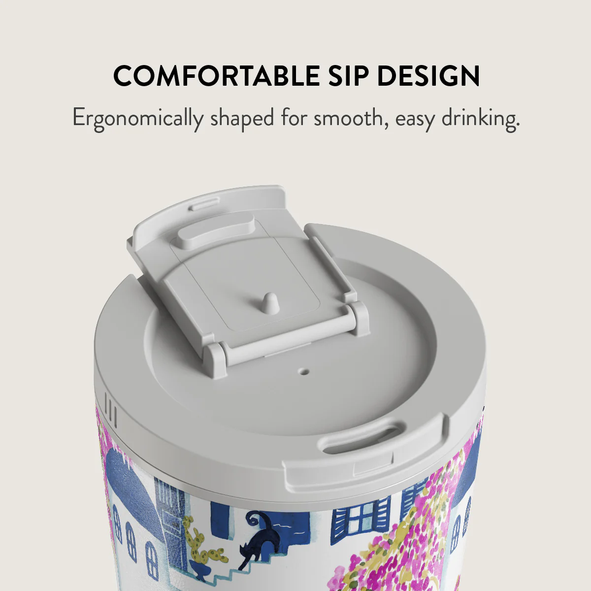 Santorini - Travel Mug - Image 15