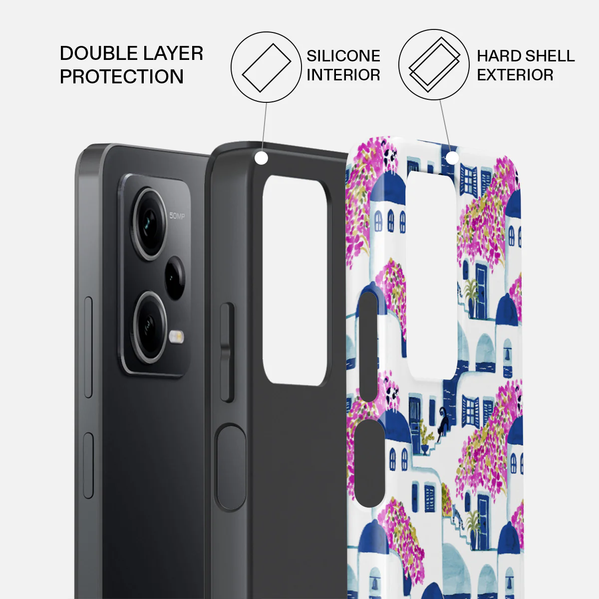 Santorini - Xiaomi Redmi Note 12 Pro 5G Case - Image 2