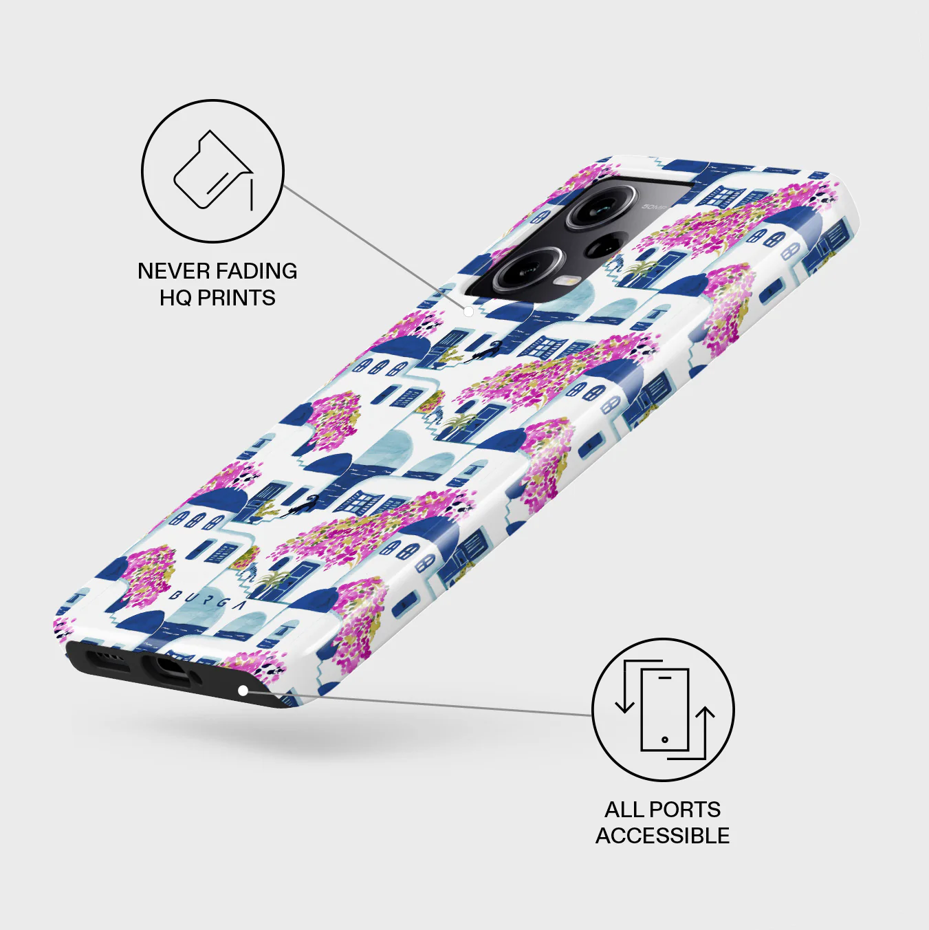 Santorini - Xiaomi Redmi Note 12 Pro+ 5G Case - Image 3