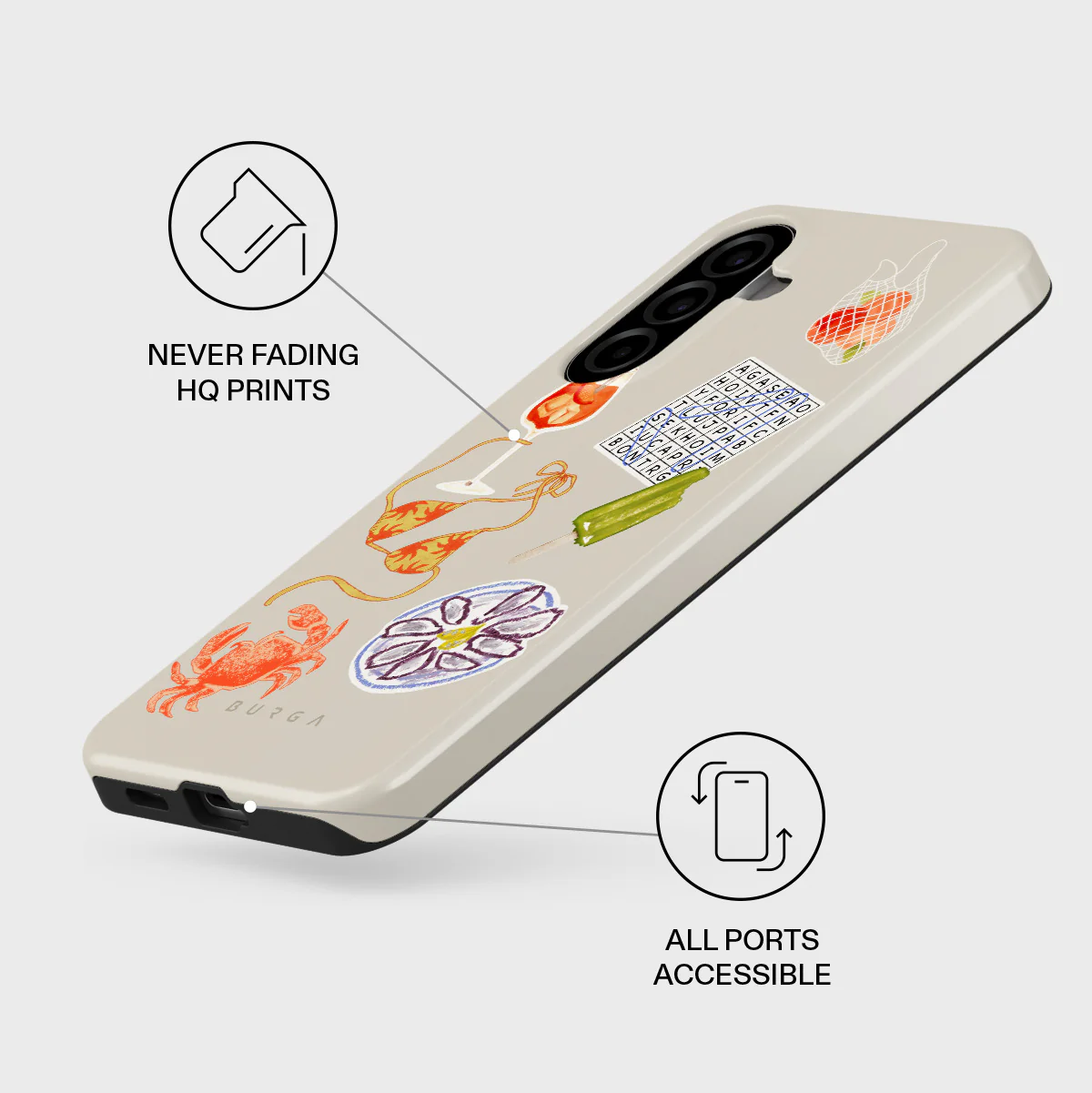 Seaside Muse - Samsung Galaxy A57 5G Case - Image 3