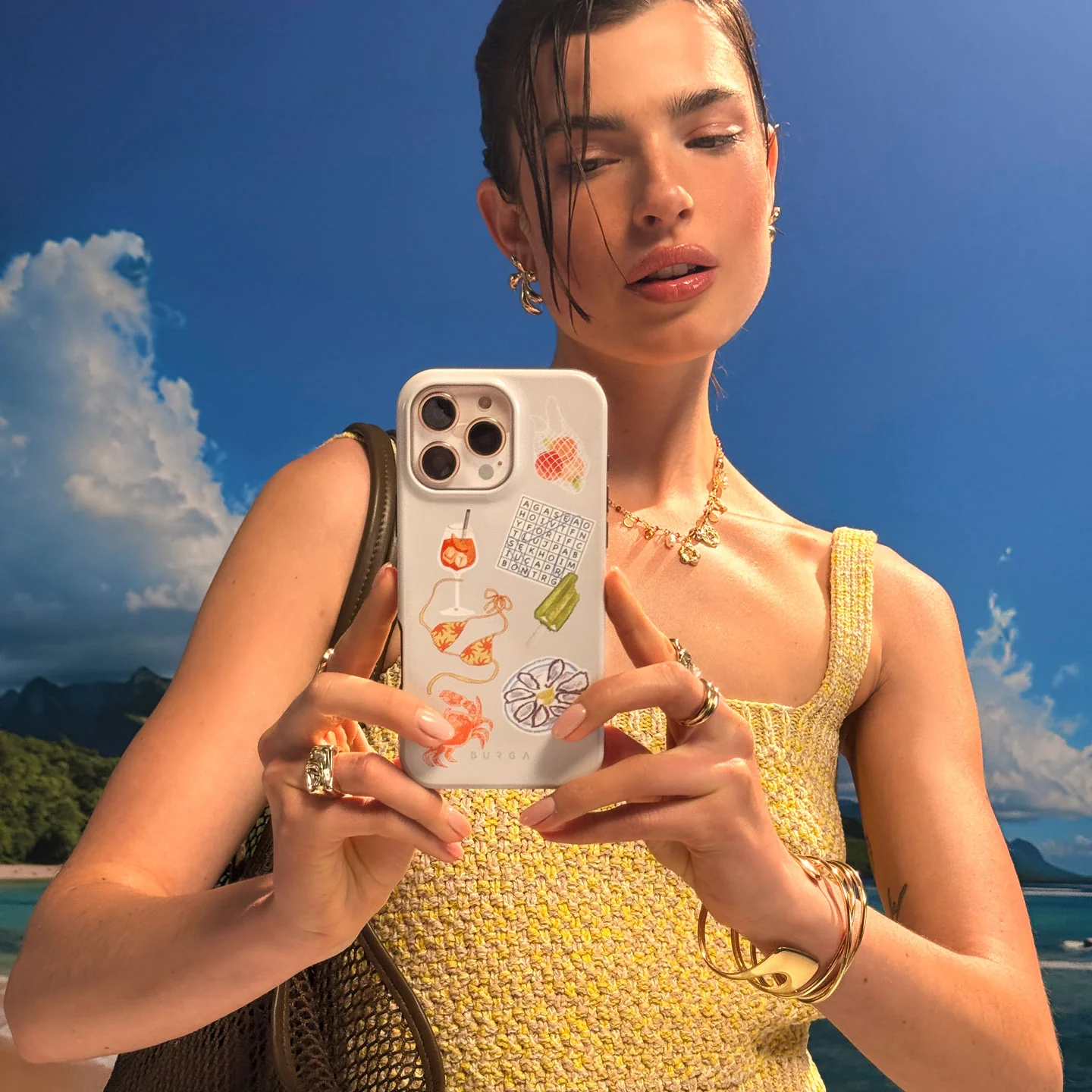 Seaside Muse - Samsung Galaxy A57 5G Case - Image 6
