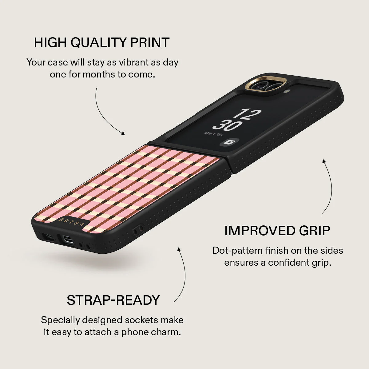 Sleeping In - Samsung Galaxy Z Flip 5 Case - Image 12
