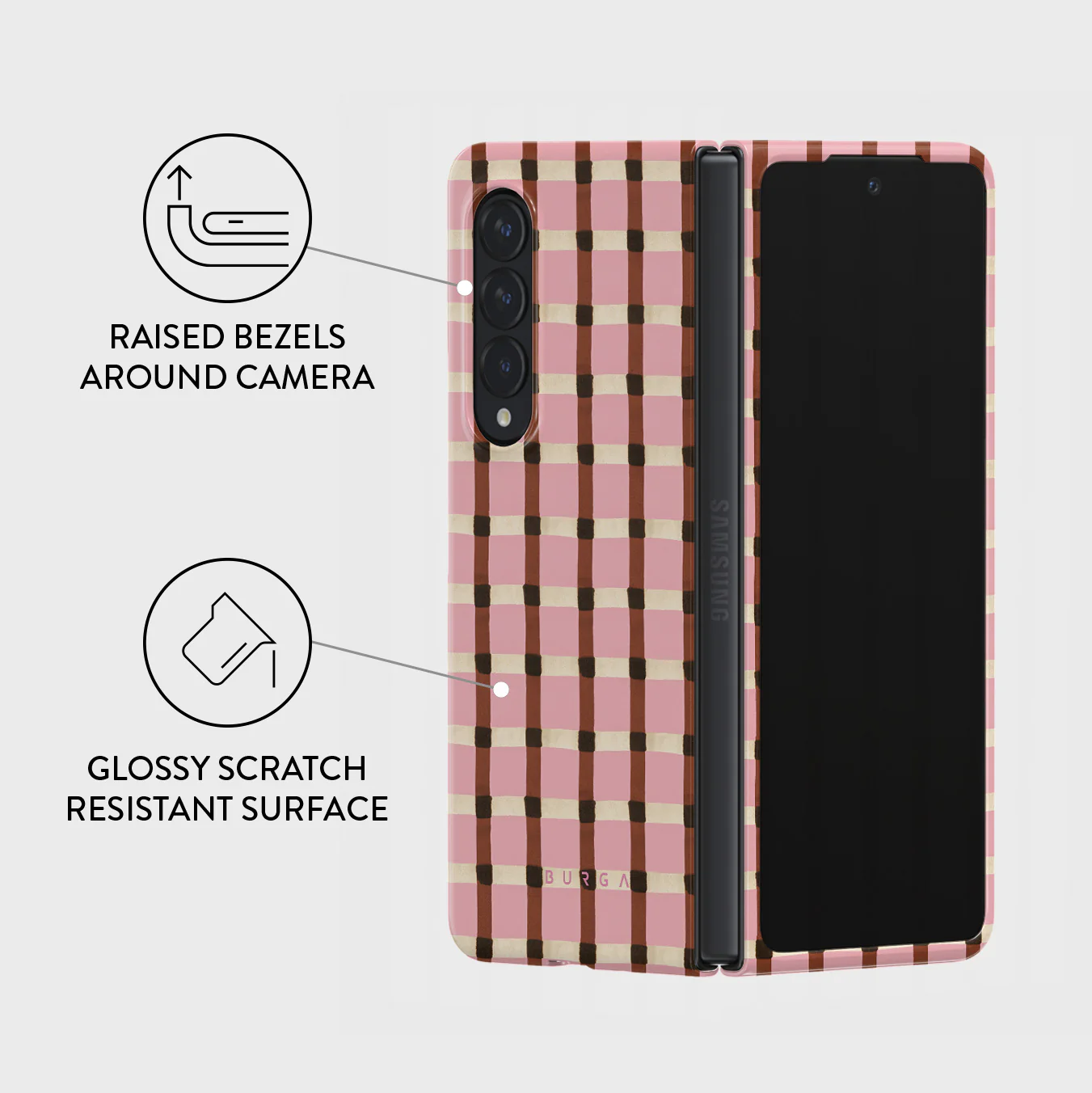 Sleeping In - Samsung Galaxy Z Fold 3 Case - Image 3
