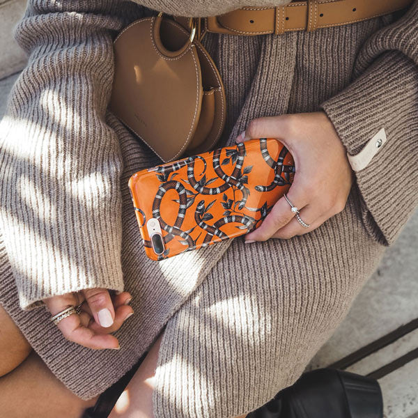 Bitter Apricot - Snake Samsung Galaxy A57 5G Case - Image 6