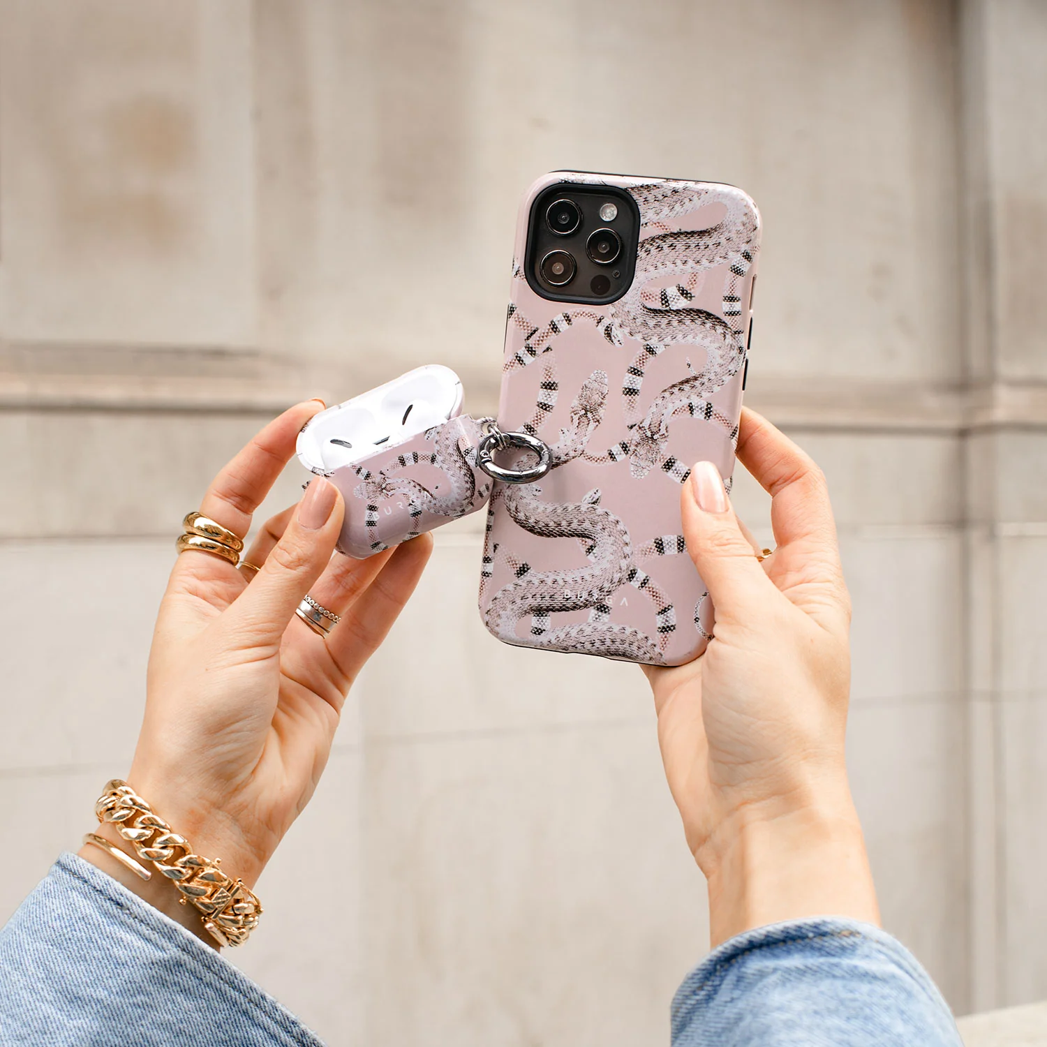 Poolside Glam - Snakes Samsung Galaxy A57 5G Case - Image 9