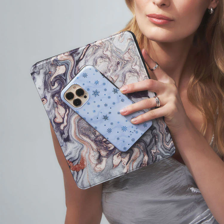 Ice Queen - Snowflakes Samsung Galaxy A57 5G Case - Image 7