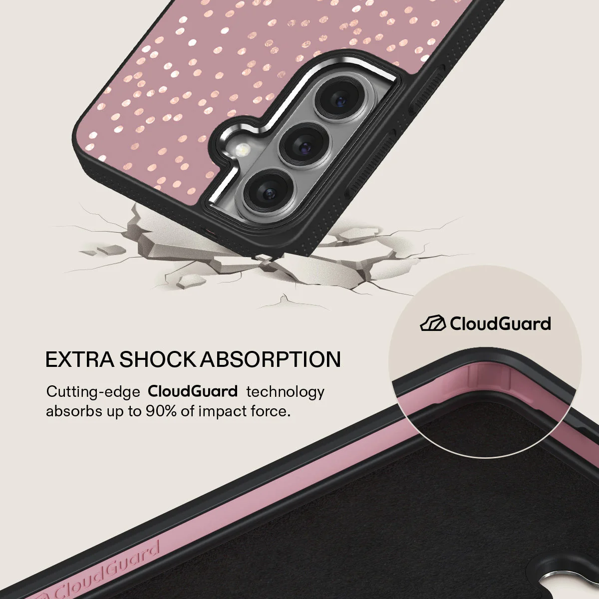 Hot Cocoa - Spotted Samsung Galaxy S26 Case - Image 14