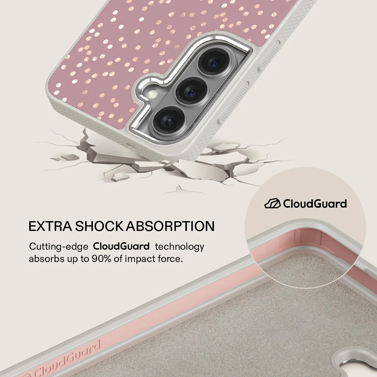 Hot Cocoa - Spotted Samsung Galaxy S26 Case - Image 35