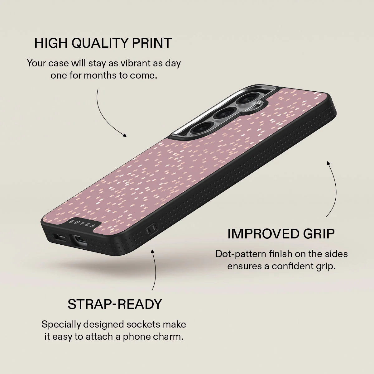 Hot Cocoa - Spotted Samsung Galaxy S26 Plus Case - Image 23