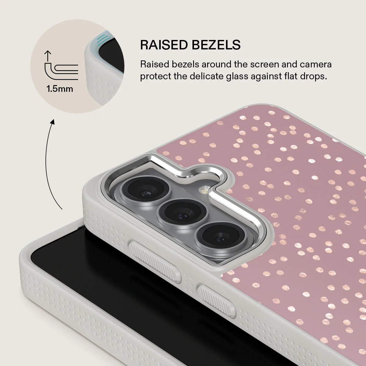 Hot Cocoa - Spotted Samsung Galaxy S26 Plus Case - Image 36