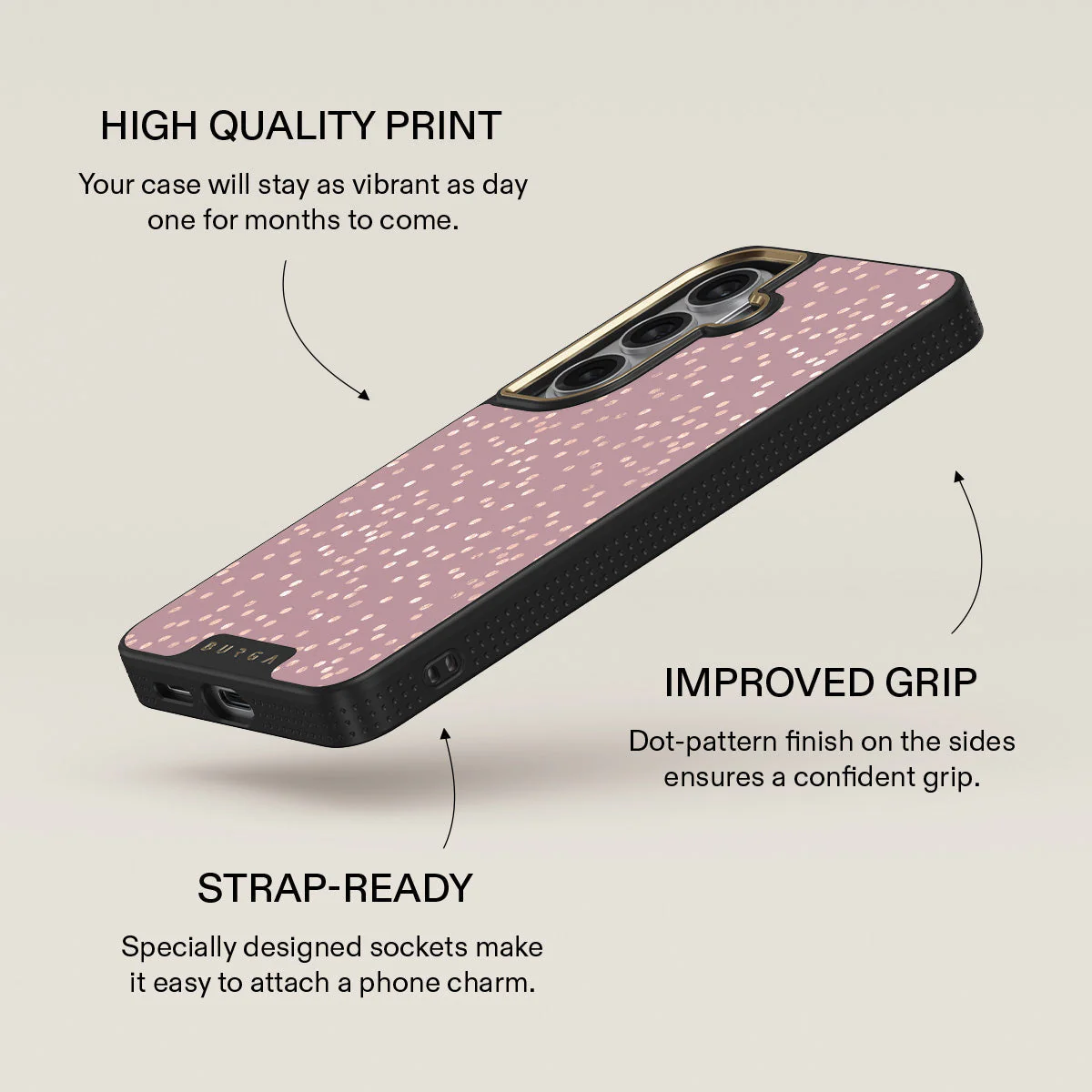 Hot Cocoa - Spotted Samsung Galaxy S26 Plus Case - Image 9