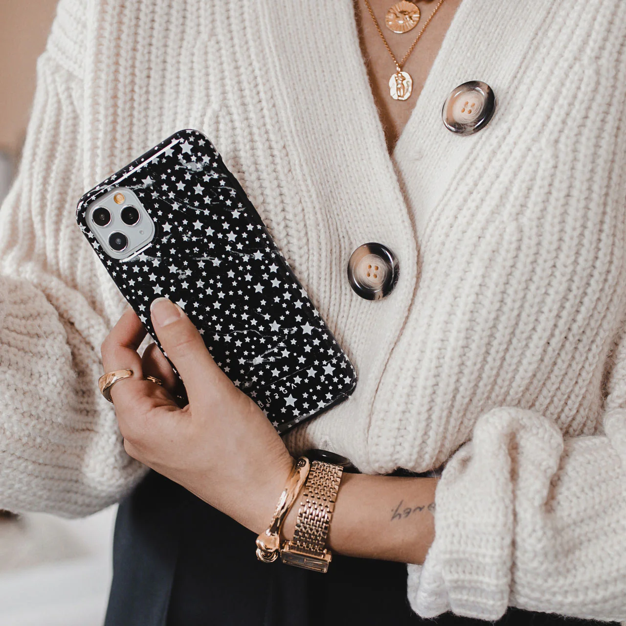Starry Night - Stars Samsung Galaxy A57 5G Case - Image 6