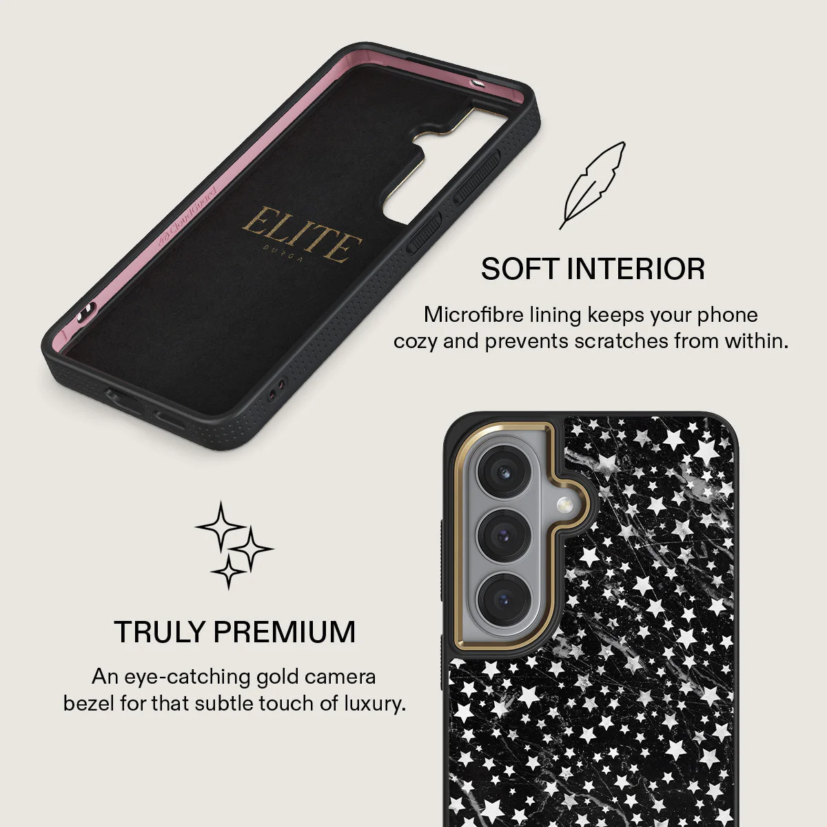 Starry Night - Stars Samsung Galaxy S26 Case - Image 10