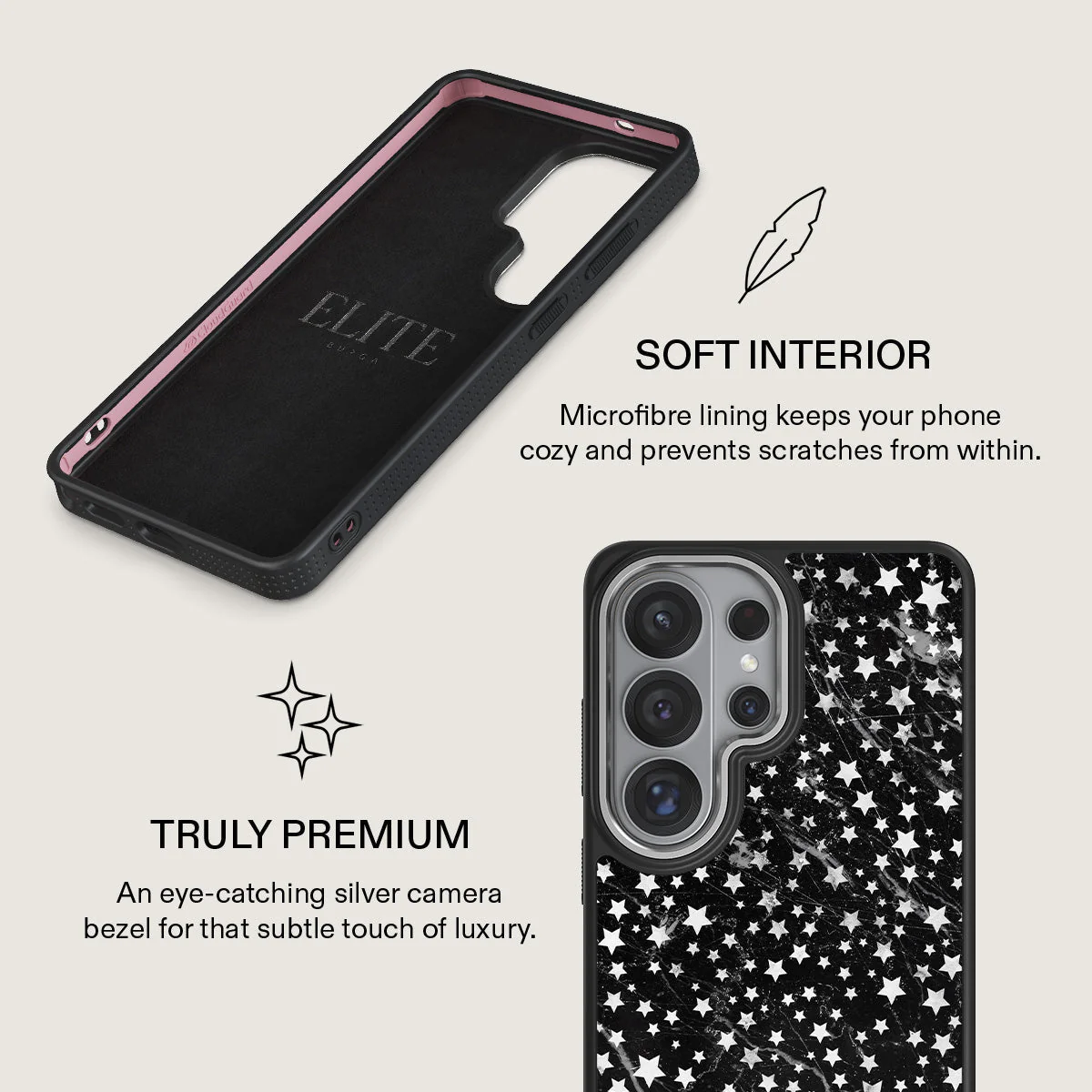 Starry Night - Stars Samsung Galaxy S26 Ultra Case - Image 24