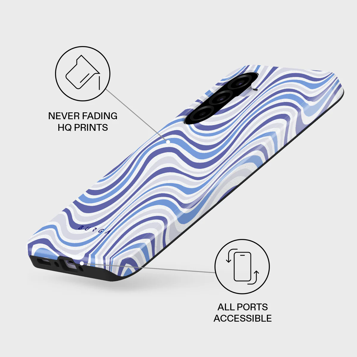 Stay Groovy - Samsung Galaxy A37 5G Case - Image 3