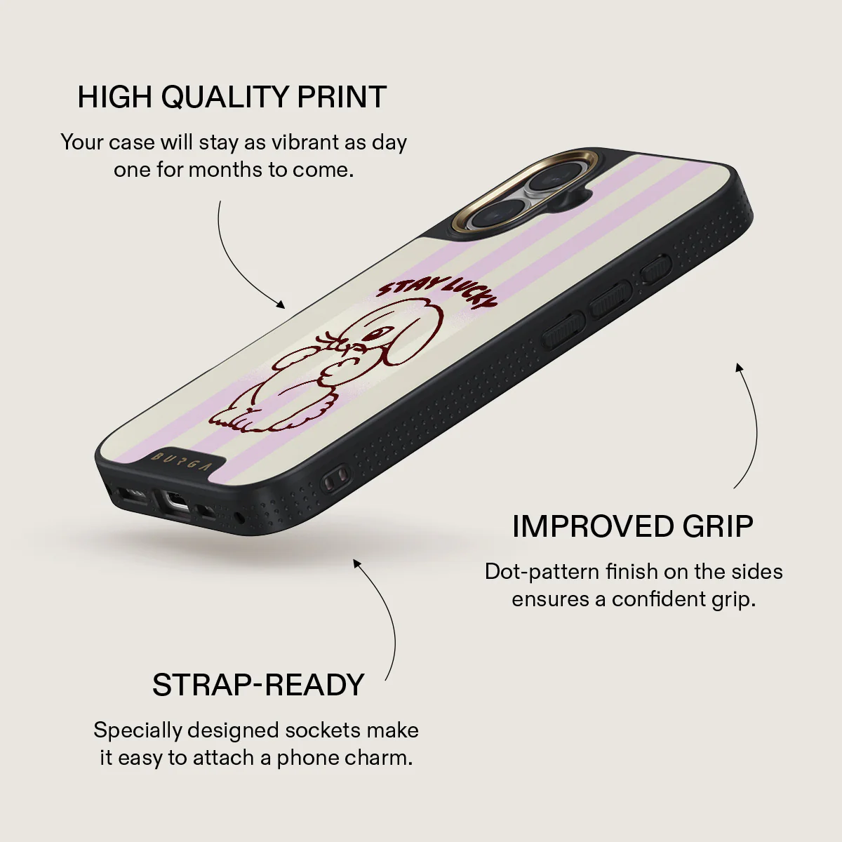 Stay Lucky - iPhone 16 Case - Image 10