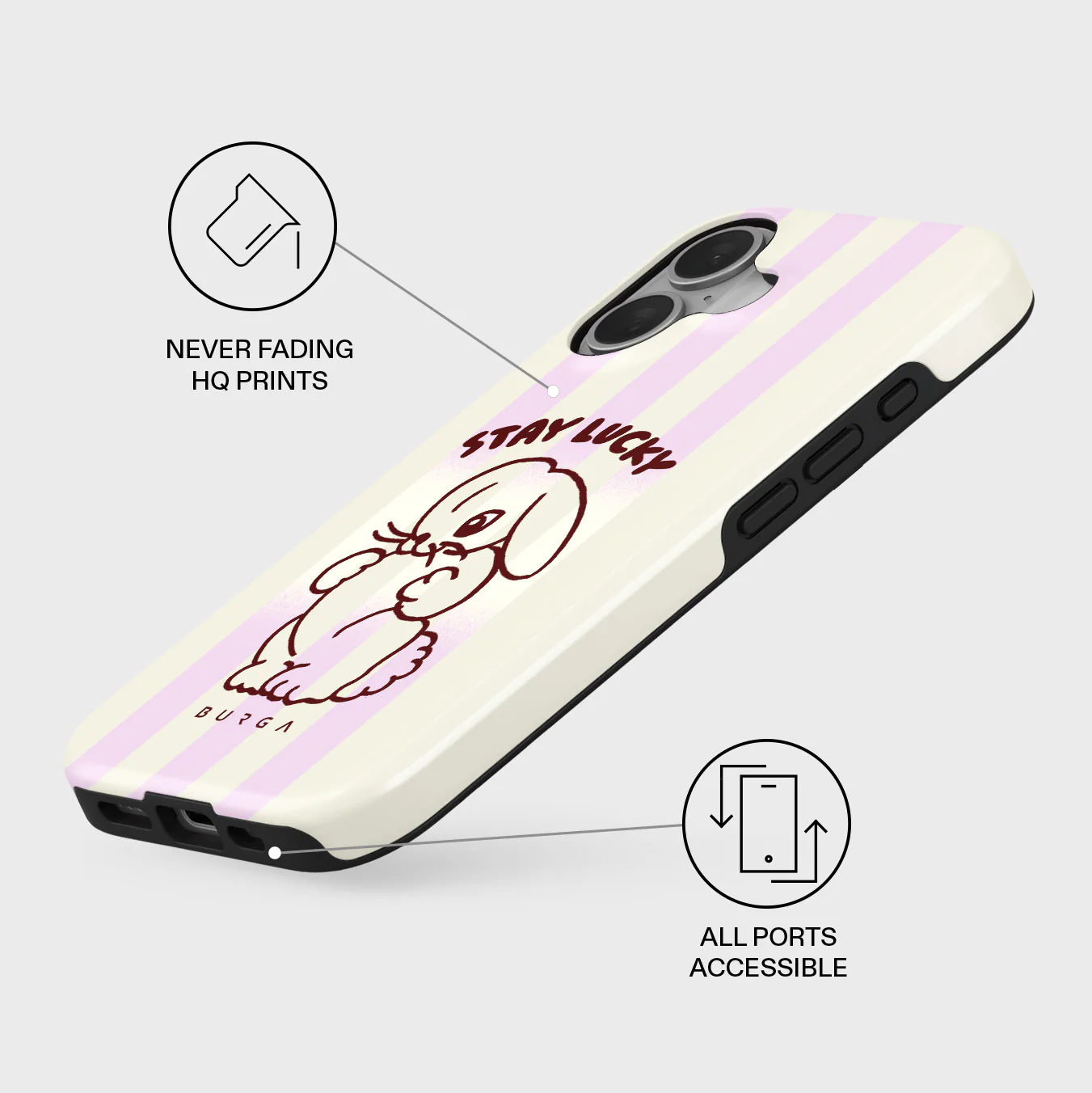 Stay Lucky - iPhone 16 Case - Image 3