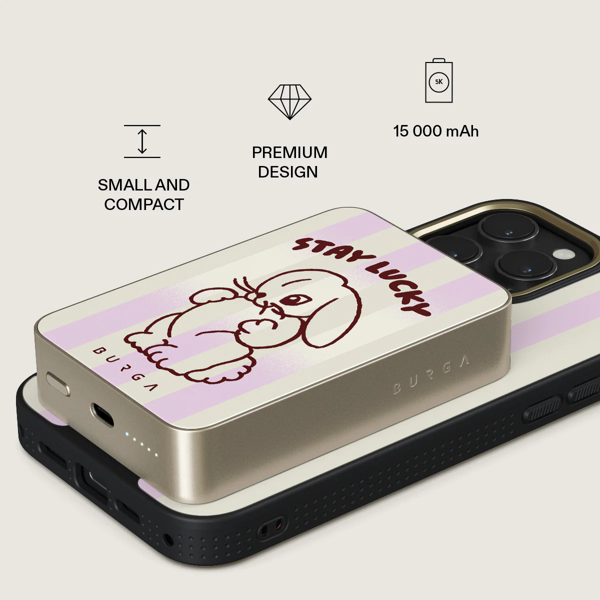 Stay Lucky - Magnetic Power Bank - Image 37