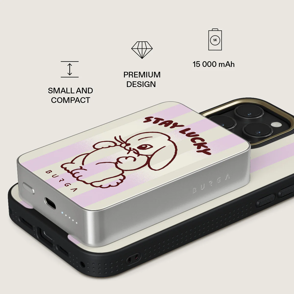 Stay Lucky - Magnetic Power Bank - Image 42